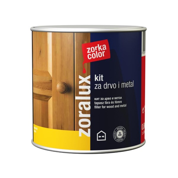 Zoralux kit za drvo i metal 0,8kg bijela 1503