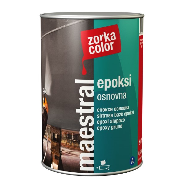 Maestral epoxi osnovna 2K siva 1kg (0,87+0,13)