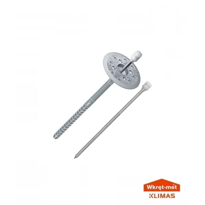 PVC TIPLA SA METALNOM IGLOM  115mm LMX za fasadu