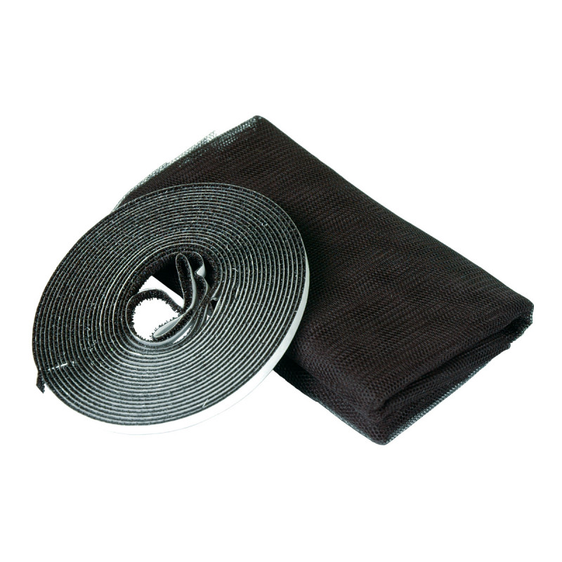 SAMOLJ. MREŽA PROTIV INSEKATA 130X150 crna