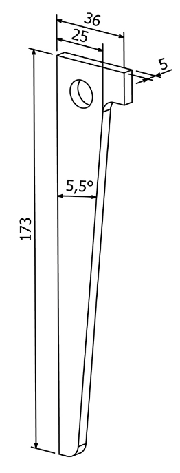KLIN ZA ŽUTU OPLATU MQ