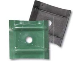 PODLOŠKA ZN RAL8019 SA GUMOM braon (kalota)