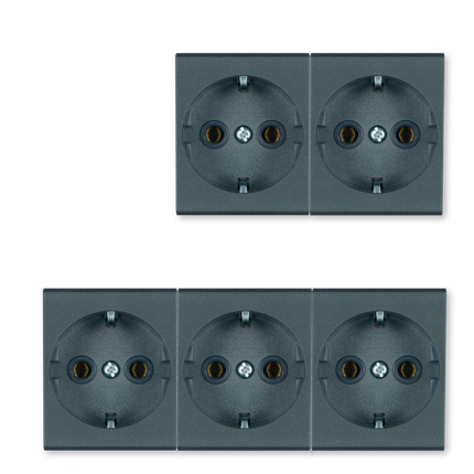66512.A DVO.PRIKLJ.16A250V AB antracit