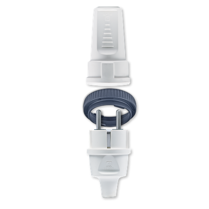 4066.0 SET PRIBORA ZA PRODUŽNI KABAL UTIKAÈ 306 BIJELI