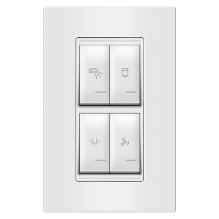 72324.00 SET SKLOP.ZA KUP. AX16A UN.VERT.BIJ