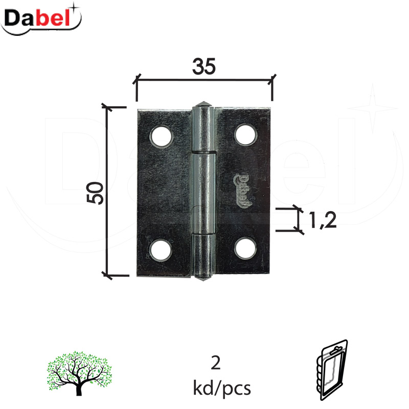 ŠARKA BRODSKA ZA VR. SP9003 ZNB 50x35x1.2mm 2/1 DP1