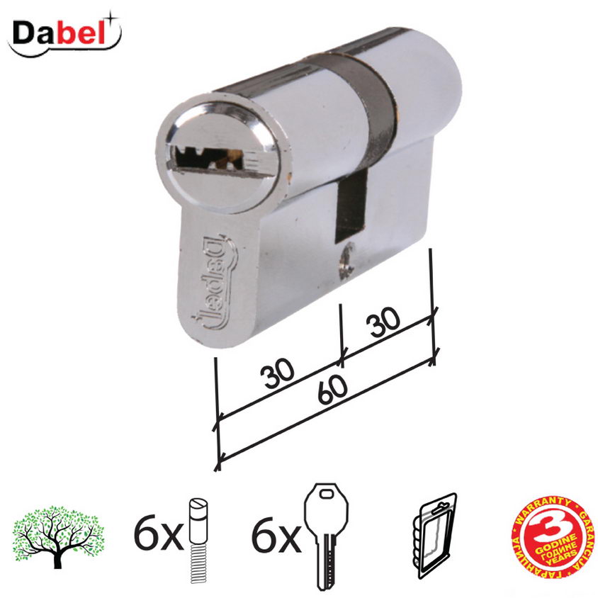 CILINDAR KOD. CL2040 HR 30-30 DBP1 6kod