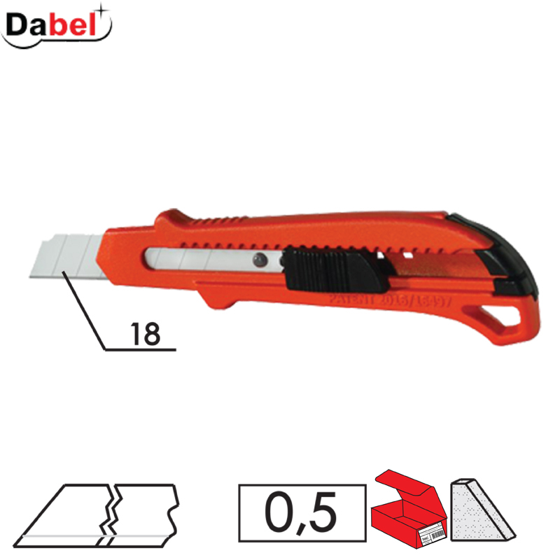 SKALPEL SKAL02 18mm crveni