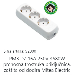PODSKLOP 3 MJESTA MITEA