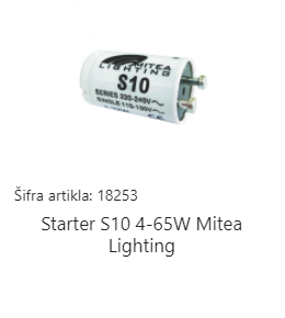 STARTER S10 4-65W mitea