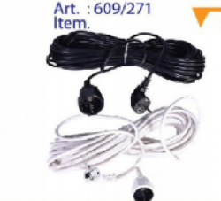 KABAL PRODUZNI 3X2.5 25m crni Elid 665/607